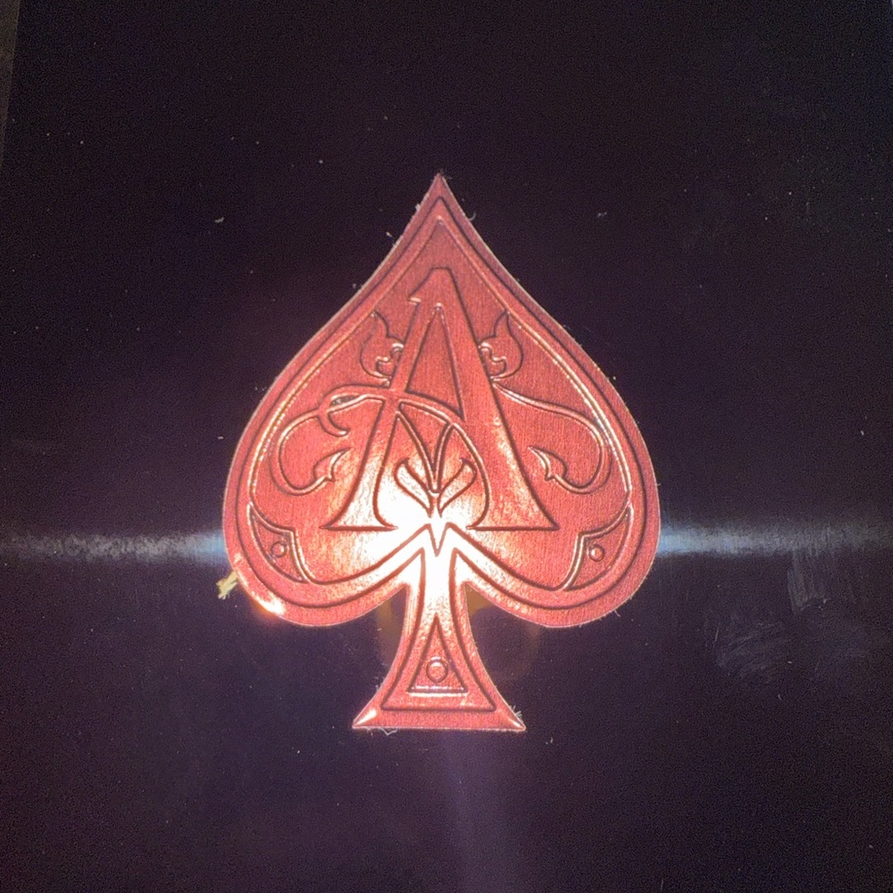 Pink Ace of Spades Box